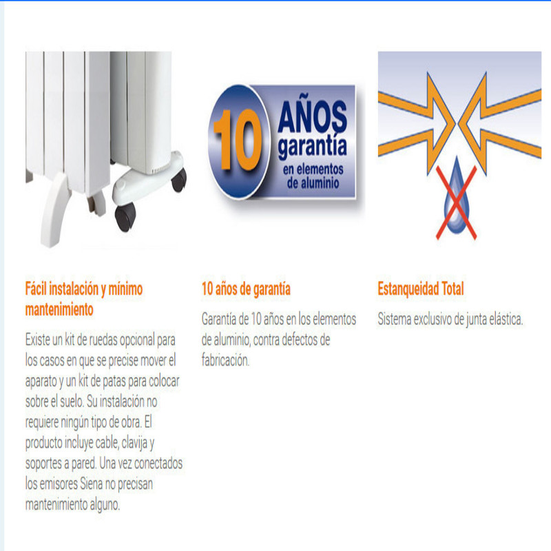 Emisor T Rmico Fluido Cointra Siena Al Mejor Precio