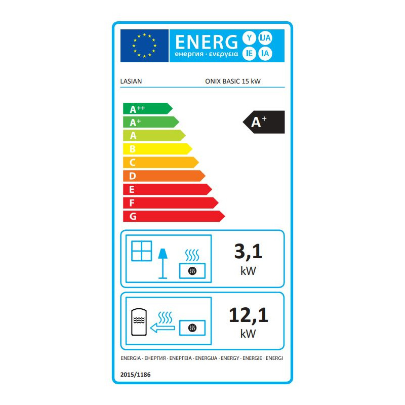 Estufa De Pellet Lasian Onix Kw