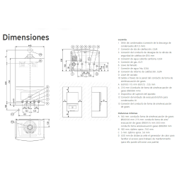 medias y conexiones Caldera VAILLANT ecoTEC PURE VMW 286/7-2