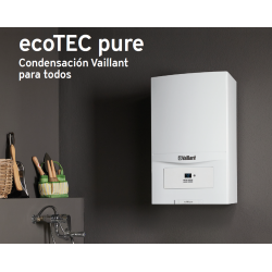 caldera para 2 duchas vaillant ecotec pure 24