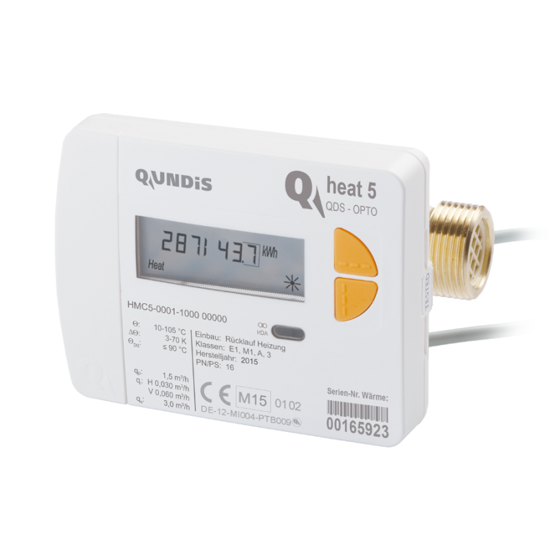 QUNDIS Q HEAT 5 1" con válvulas QUNDIS Q HEAT 5 1" con válvulas