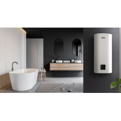 Termo eléctrico FERROLI Titano Twin 100 WiFi instalado en baño