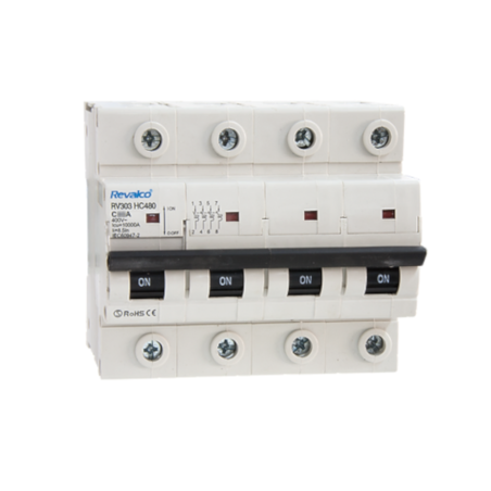 Magnetotérmico REVALCO RV303h 4P 100A