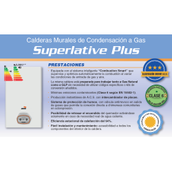 prestaciones Caldera COINTRA SUPERLATIVE PLUS 24 C n/glp +COINTRA CONNECT