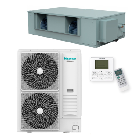 kit Aire Acondicionado Conductos HISENSE AUD250UX6RZPH8