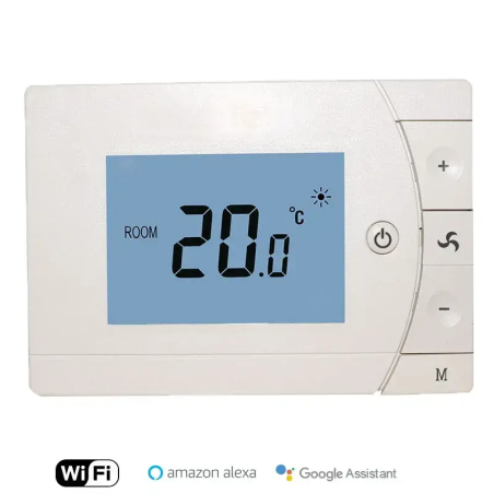 Cronotermostato Digital Frío/ Calor WiFi Fancoil  FERCO FT1W