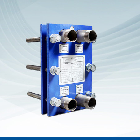 Intercambiador de Placas Desmontables en Titanio Juntas en EPDM-PRX SUICALSA IP2200