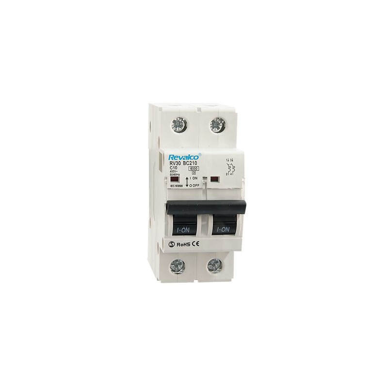 interruptor automático 2p 40A REVALCO RV30Bc240