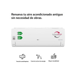 Unidad interior con tecnologia replace Aire Acondicionado LG REPLACE 09