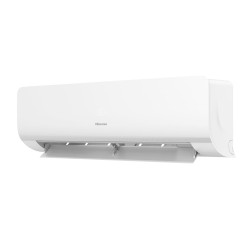 Aire Acondicionado HISENSE SMART CLIMA KC25YR03 VISTA LATERAL LAMAS ABIERTAS