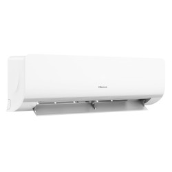 Aire Acondicionado HISENSE SMART CLIMA KC25YR03 VISTA LATERAL LAMAS ABIERTAS