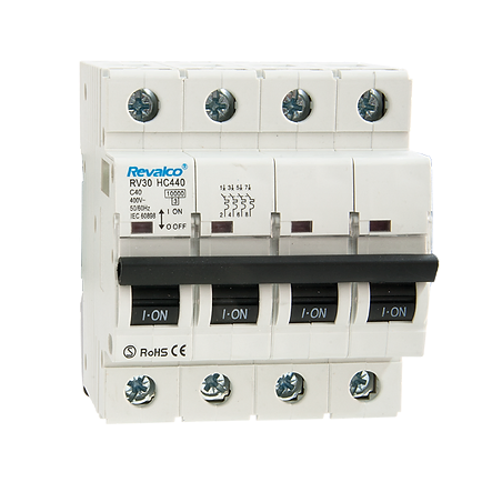 Magnetotérmico 4P 16A REVALCO RV30HC410