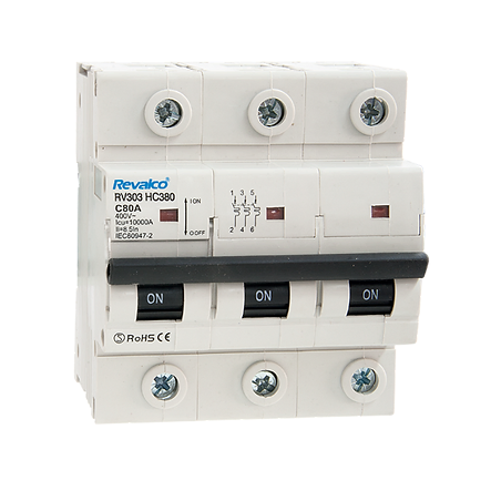 Magnetotérmico REVALCO RV303H 3P 100A
