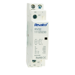 Contactor Modular 2P 2NC 25A REVALCO RV32 24V