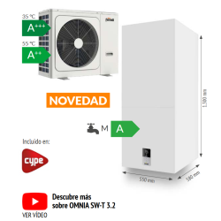 Flyer Bomba de Calor Aerotermia FERROLI OMNIA SW-T 3.2 4