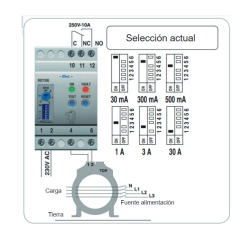 ESQUEMA Relé Diferencial Multigama REVALCO 1RDT30E