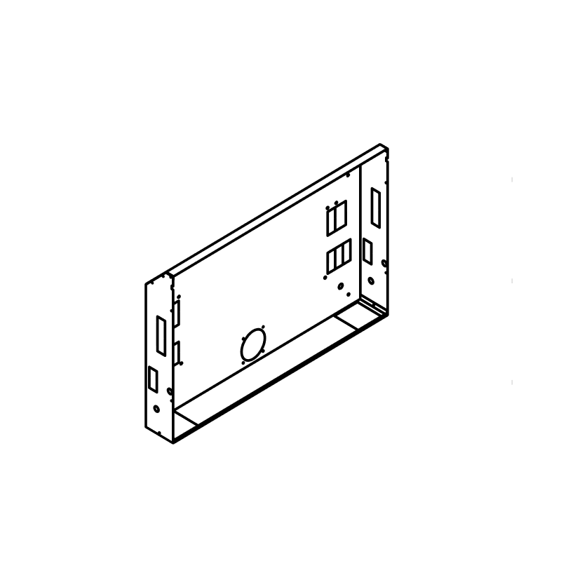 Carcasa para encastrar FERROLI CF 40