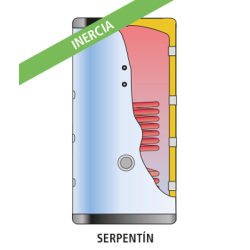 Depósito de Inercia con Serpentín LAPESA GEISER INERCIA G800ISF