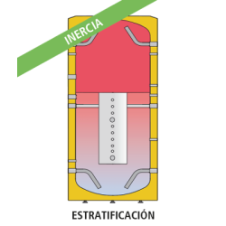 Depósito de Inercia con Estratificación GEISER INERCIA G800L