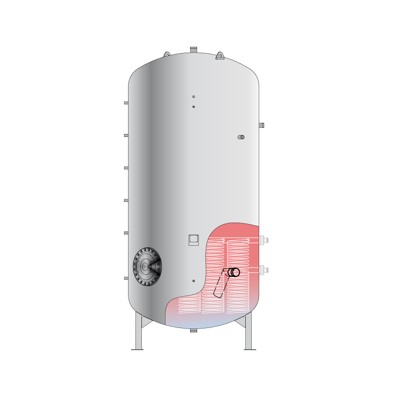 Depósito ACS LAPESA CAPACIDAD INDUSTRIAL MXV7000RB