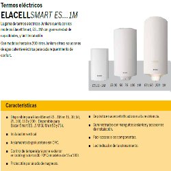 Termo Eléctrico Junkers Elacell Smart ES 75-1M