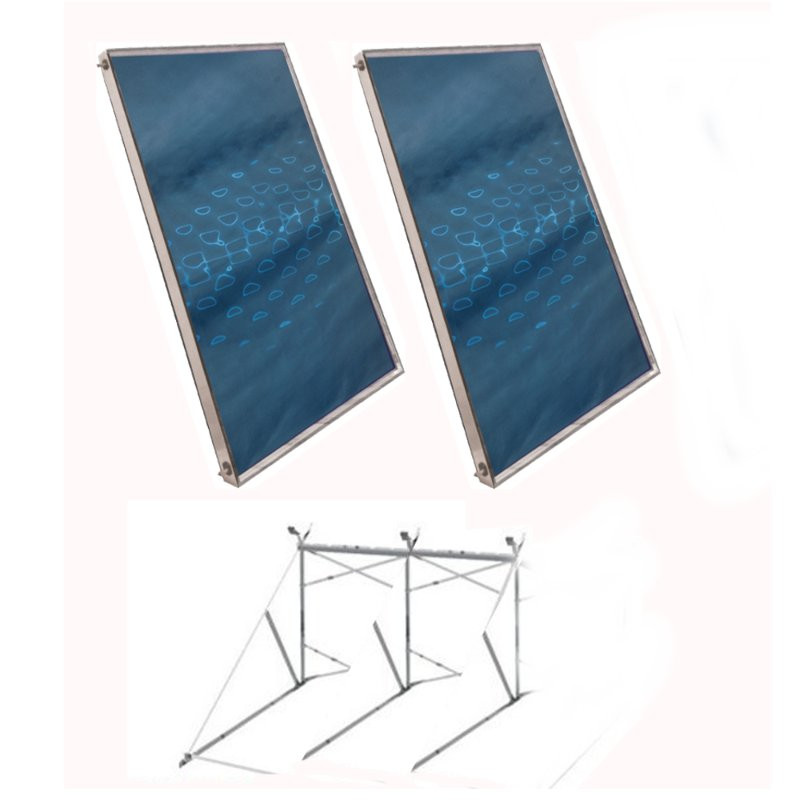 Pack 2 Placas Solares Térmicas FERCO FCE 2.0 con Soportes