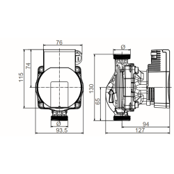 MEDIDAS MAXO 25-8 + adaptador 2”