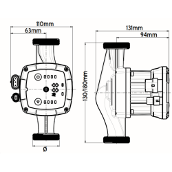 Medidas Bomba RS15/7EAY Hybrid