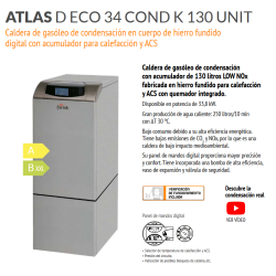 Fichero Caldera de gasoil FERROLI ATLAS D eco 34 COND K 130 UNIT