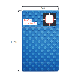 Dimensiones Placa Plastificada Suelo Radiante FERCO DINAPLAST+