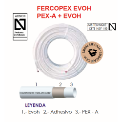 Tubería PEX-A EVOH