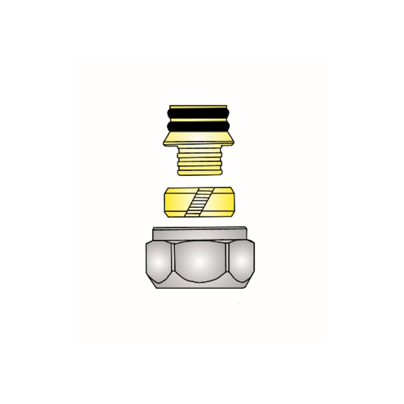 Racores M24-19 Ø17 FERCO RME17X24