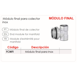 Ficha técnica Módulo Final para Colector FERCO FCMFI