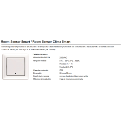 Sensor de Habitación FERCO Clima Smart frío/calor