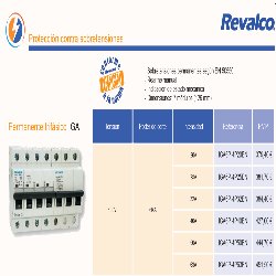 Caracteristicas Protector Sobretensiones Trifásico REVALCO 32A