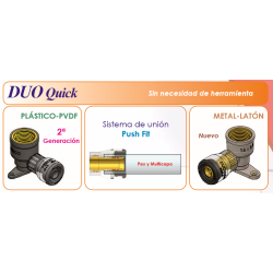 DUO Quick Sin necesidad de herramienta