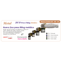 DUO Press Fitting Metálico