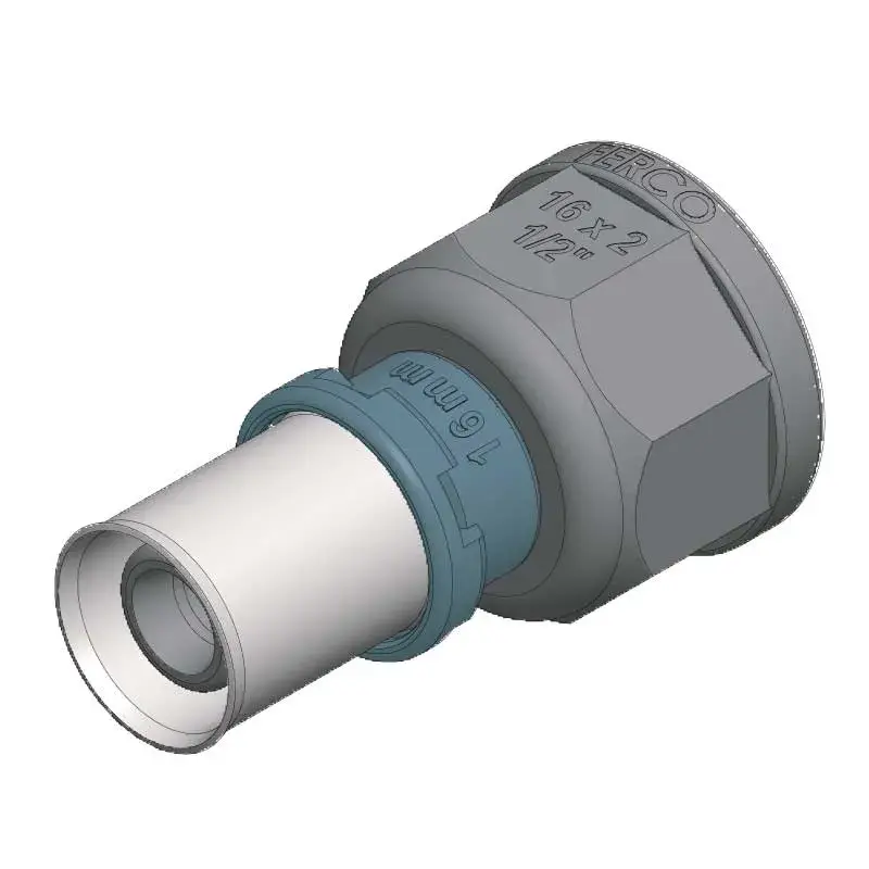 Racor Fijo Hembra Press Fitting FERCO 25 - ¾"