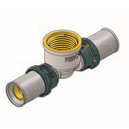 Te Hembra Press Fitting FERCO 20 - ½"