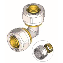 Codo Igual 90º Compresión FERCO Ø 32
