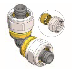 Codo Igual 90º Compresión FERCO Ø 32