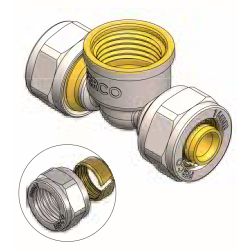 Te Hembra Compresión FERCO Ø 32 - 1"