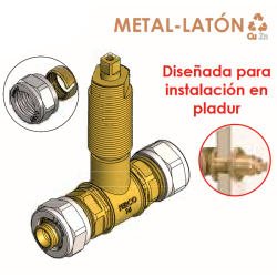 Diseñada para
instalación en
pladur