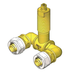 Llave Esfera U Compresión FERCO Ø 20