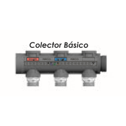 Colector Plástico - PVDF 2 vías FERCO 2 x 24-19