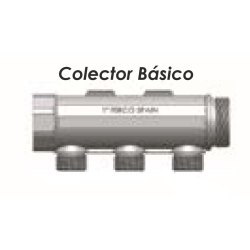 Colector Metal 3 vías FERCO 3 x ½” M