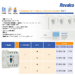 Diferencial Rearmable REVALCO 4P 63A 30mA