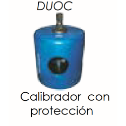 Calibrador con
protección