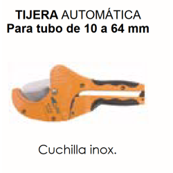 tijera automática de 10 a 64 mm