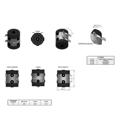 Dimensiones del Depósito Inercia Inox Slim VALINOX ANR-444 RIGID CLOTH